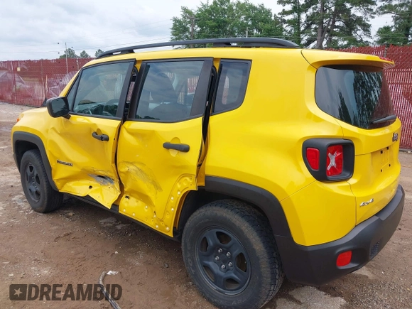 2018 Jeep Renegade Upland with VIN ZACCJBAB3JPJ55320, listed as a IAAI auction lot 42300535 with 79,114 mi miles and . Bid and sale history available at DreamBid. Image 3.