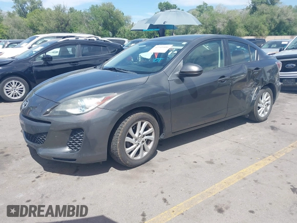 2012 Mazda 3 i Grand Touring with VIN JM1BL1W8XC1577118, listed as a IAAI auction lot 42349406 with 107,373 mi miles and . Bid and sale history available at DreamBid. Image 17.