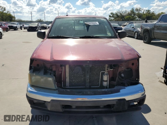 2008 GMC Canyon SLE1 with VIN 1GTCS199188109840, listed as a Copart auction lot 72822624 with 312,683 mi miles and Salvage Title. Bid and sale history available at carsss.com. Image 5.
