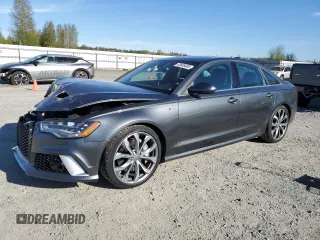 2014 Audi A6 Prestige z VIN WAUHGAFC8EN043515, wystawiony jako Copart lot #53685405 z przebiegiem 80 250 mil mil oraz Szkody całkowita. Historia ofert i sprzedaży dostępna na DreamBid. Obrazek 1.