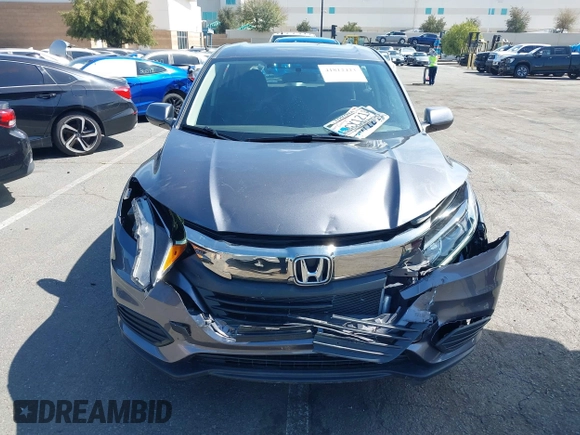 2022 Honda HR-V LX with VIN 3CZRU6H36NM744939, listed as a IAAI auction lot 41812423 with 19,910 mi miles. Bid and sale history available at carsss.com. Image 12.