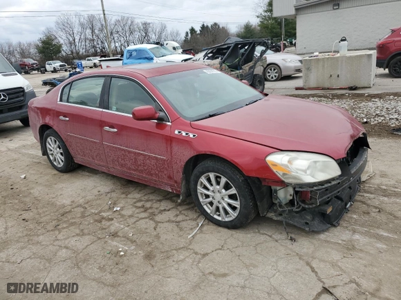 2011 Buick Lucerne CXL with VIN 1G4HC5EM2BU137807, listed as a Copart auction lot 43034725 with 189,443 mi miles and Salvage Title. Bid and sale history available at carsss.com. Image 4.