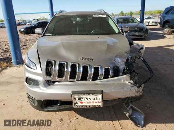 2018 Jeep Cherokee Latitude Plus with VIN 1C4PJMLX3JD578101, listed as a Copart auction lot 60707715 with 110,867 mi miles and Salvage title. Bid and sale history available at DreamBid. Image 5.