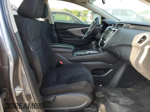 2022 Nissan Murano S with VIN 5N1AZ2AJ3NC125587, listed as a Copart auction lot 67247524 with 33,515 mi miles and Non Repairable. Bid and sale history available at DreamBid. Image 7.