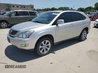 2008 Lexus RX 350 z VIN JTJGK31U280015491, wystawiony jako Copart lot #56605505 z przebiegiem 199 503 mil mil oraz Szkoda całkowita • Salvage title. Historia ofert i sprzedaży dostępna na DreamBid. Obrazek 1.