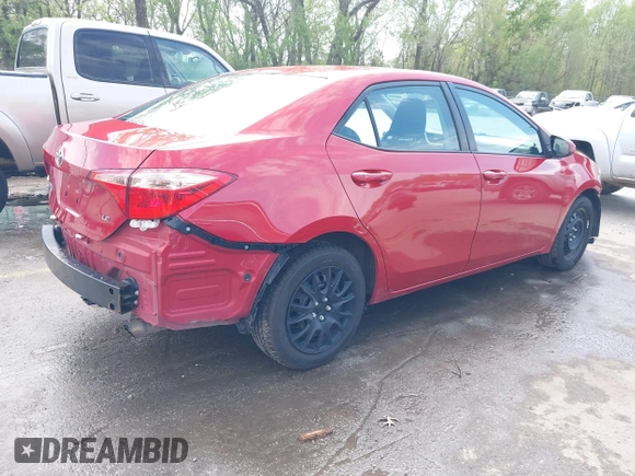 2018 Toyota Corolla L z VIN 2T1BURHE2JC116597, wystawiony jako IAAI lot #42033903 z przebiegiem 188 773 mil mil oraz . Historia ofert i sprzedaży dostępna na DreamBid. Obrazek 4.