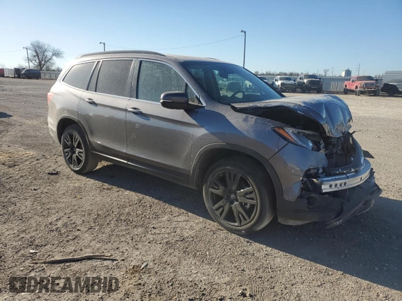 2022 Honda Pilot Special Edition with VIN 5FNYF5H21NB018715, listed as a Copart auction lot 49419895 with 24,296 mi miles and Salvage Title. Bid and sale history available at DreamBid. Image 4.