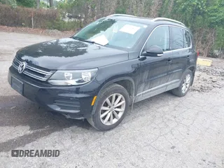 2017 Volkswagen Tiguan Wolfsburg Edition with VIN WVGSV7AX3HK037795, listed as a IAAI auction lot 42497812 with 86,211 mi miles and . Bid and sale history available at DreamBid. Image 17.