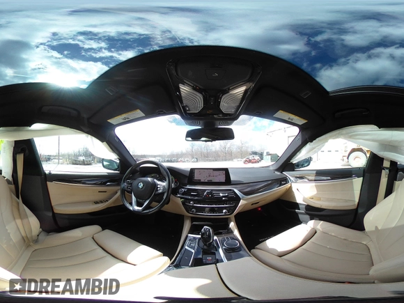 2019 BMW 5 Series 530i xDrive with VIN WBAJA7C5XKWW23351, listed as a IAAI auction lot 41760342 with 45,869 mi miles and . Bid and sale history available at carsss.com. Image 19.