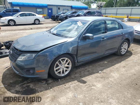 2012 Ford Fusion SEL z VIN 3FAHP0JG7CR297174, wystawiony jako Copart lot #55469005 z przebiegiem 129 434 mil mil oraz Szkoda całkowita • Salvage title. Historia ofert i sprzedaży dostępna na DreamBid. Obrazek 1.
