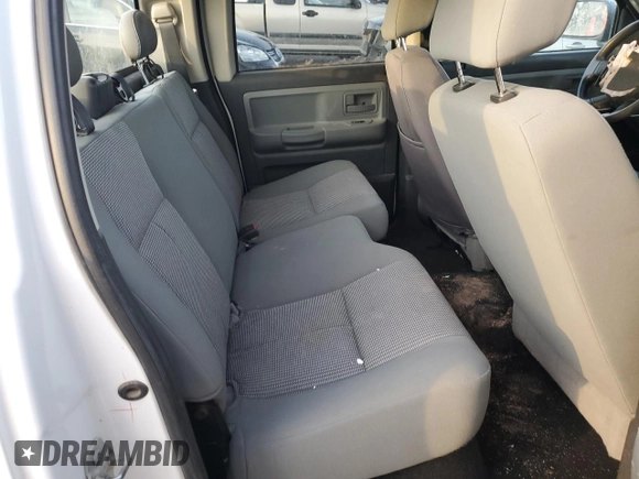 2010 Dodge Dakota Bighorn/Lonestar with VIN 1D7RW3GK8AS212476, listed as a Copart auction lot 81830154 with Not Provided miles and Salvage Title. Bid and sale history available at DreamBid. Image 10.