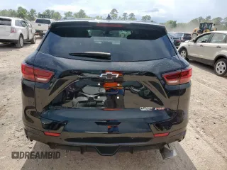 2024 Chevrolet Blazer RS with VIN 3GNKBERS5RS181954, listed as a Copart auction lot 62336035 with 10,701 mi miles and Salvage title. Bid and sale history available at DreamBid. Image 6.