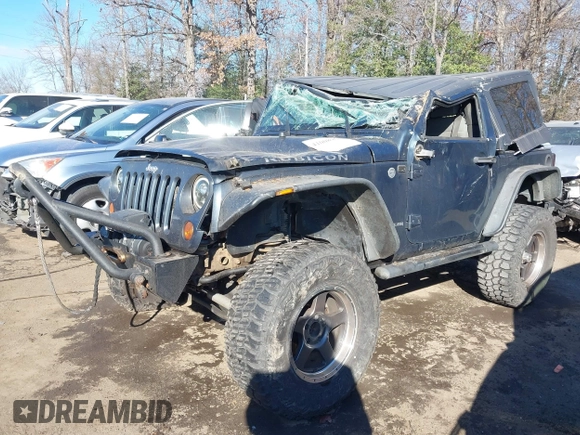 2007 Jeep Wrangler Rubicon with VIN 1J8GA64197L116283, listed as a IAAI auction lot 41008968 with 215,388 mi miles and . Bid and sale history available at DreamBid. Image 6.