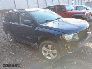 2016 Jeep Compass High Altitude Edition with VIN 1C4NJDEB1GD663181, listed as a IAAI auction lot 41757428 with 67,706 mi miles. Bid and sale history available at carsss.com. Image 1.
