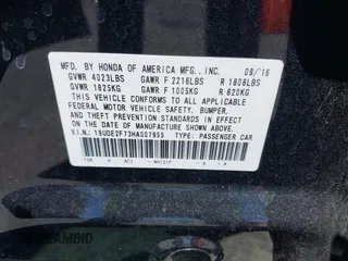 2017 Acura ILX Premium z VIN 19UDE2F73HA007955, wystawiony jako IAAI lot #42283491 z przebiegiem 110 686 mil mil oraz . Historia ofert i sprzedaży dostępna na DreamBid. Obrazek 9.