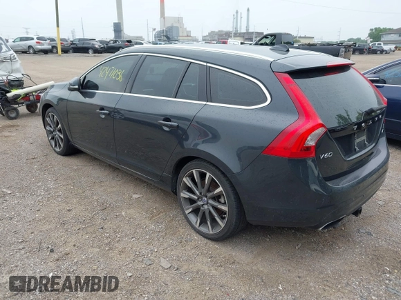 2015 Volvo V60 with VIN YV1612SB3F1192139, listed as a IAAI auction lot 42471036 with 104,935 mi miles and . Bid and sale history available at DreamBid. Image 3.