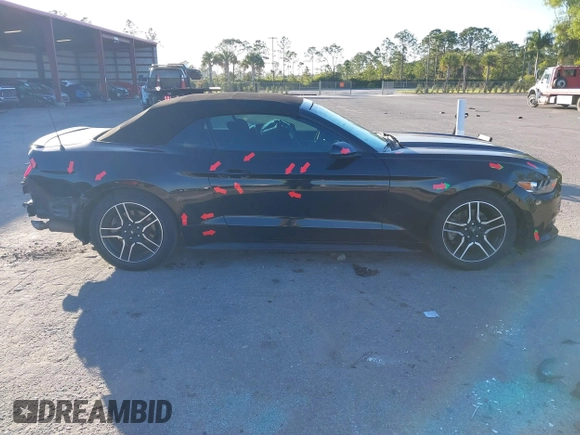 2017 Ford Mustang V6 with VIN 1FATP8EM9H5329920, listed as a IAAI auction lot 41269529 with 46,923 mi miles and . Bid and sale history available at carsss.com. Image 14.