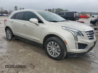 2017 Cadillac XT5 Luxury FWD with VIN 1GYKNBRS5HZ123174, listed as a Copart auction lot 43193045 with 96,617 mi miles and Salvage Title. Bid and sale history available at DreamBid. Image 4.
