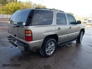 2003 Chevrolet Tahoe LS with VIN 1GNEC13Z73R121712, listed as a IAAI auction lot 41754849 with 1 mi miles. Bid and sale history available at carsss.com. Image 4.