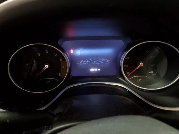2018 Jeep Compass Latitude with VIN 3C4NJDBB2JT155307, listed as a Copart auction lot 51294085 with 58,718 mi miles and Clean Title. Bid and sale history available at carsss.com. Image 9.