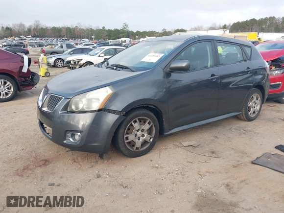 2009 Pontiac Vibe w/1SB with VIN 5Y2SP67059Z460115, listed as a IAAI auction lot 41480483 with 201,245 mi miles. Bid and sale history available at carsss.com. Image 17.