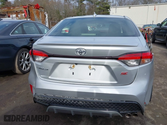 2022 Toyota Corolla SE with VIN JTDS4MCE2NJ087509, listed as a IAAI auction lot 41782078 with 34,627 mi miles and . Bid and sale history available at DreamBid. Image 16.