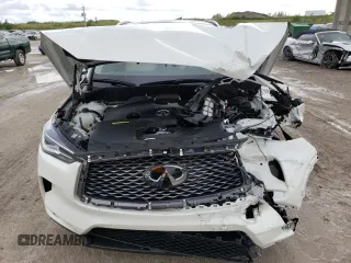 2022 Infiniti QX50 Essential with VIN 3PCAJ5CBXNF117489, listed as a Copart auction lot 68356262 with 4,379 mi miles and . Bid and sale history available at DreamBid. Image 5.