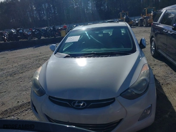 2013 Hyundai Elantra GLS PZEV with VIN 5NPDH4AE8DH246797, listed as a IAAI auction lot 41451702 with 172,500 mi miles. Bid and sale history available at carsss.com. Image 12.