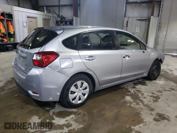 2015 Subaru Impreza 2.0i z VIN JF1GPAA66FG301140, wystawiony jako Copart lot #45355565 z przebiegiem 59 645 mil mil oraz Szkoda całkowita • Salvage title. Historia ofert i sprzedaży dostępna na DreamBid. Obrazek 3.