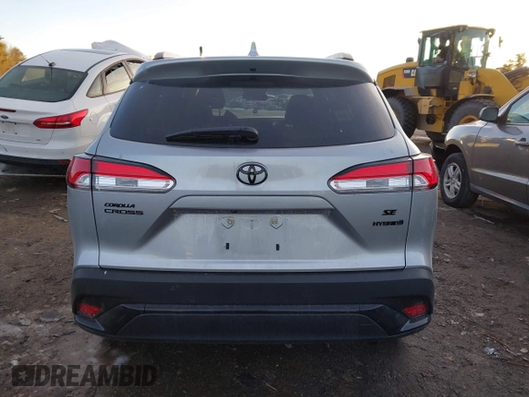 2023 Toyota Corolla Cross Hybrid S with VIN 7MUFBABG0PV013056, listed as a IAAI auction lot 41440908 with 7,522 mi miles and . Bid and sale history available at DreamBid. Image 17.