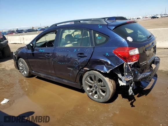 2016 Subaru Impreza Special Sports Premium with VIN JF1GPAS65GH267265, listed as a Copart auction lot 52178995 with 81,315 mi miles and Salvage title. Bid and sale history available at DreamBid. Image 2.