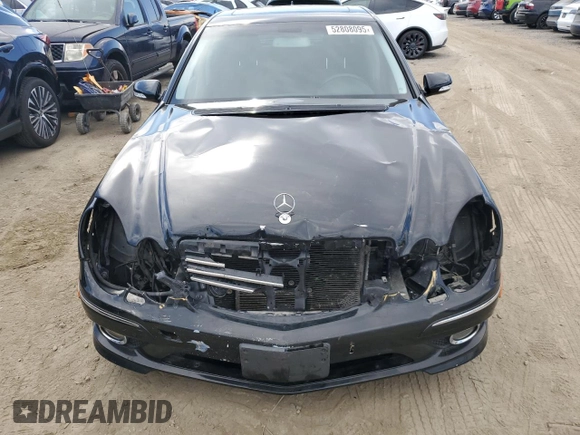 2008 Mercedes-Benz E-Class Sport 5.5L with VIN WDBUF72X48B328801, listed as a Copart auction lot 52808095 with 91,850 mi miles and Salvage Title. Bid and sale history available at carsss.com. Image 5.