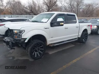 2017 Ford F-150 XL with VIN 1FTEW1EP5HFA52345, listed as a IAAI auction lot 41059665 with 134,193 mi miles and . Bid and sale history available at DreamBid. Image 2.