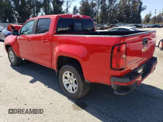 2020 Chevrolet Colorado 2WD LT with VIN 1GCGSCEN5L1213667, listed as a Copart auction lot 50034075 with 44,840 mi miles and Salvage Title. Bid and sale history available at carsss.com. Image 2.