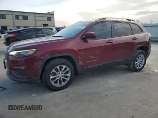 2020 Jeep Cherokee Latitude with VIN 1C4PJLCB6LD643041, listed as a Copart auction lot 45290705 with 73,337 mi miles and Salvage title. Bid and sale history available at DreamBid. Image 1.