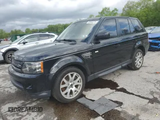 2013 Land Rover Range Rover Sport HSE Lux with VIN SALSK2D46DA777545, listed as a Copart auction lot 55845275 with 115,409 mi miles and Salvage Title. Bid and sale history available at DreamBid. Image 1.