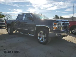 2015 Chevrolet Silverado 1500 LTZ with VIN 1GCUKSEC6FF197739, listed as a Copart auction lot 80463804 with 212,769 mi miles and Salvage Title. Bid and sale history available at carsss.com. Image 4.