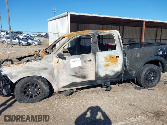 2021 Ram 1500 Classic Warlock with VIN 1C6RR7GG4MS579116, listed as a IAAI auction lot 41007345 with 1 mi miles. Bid and sale history available at carsss.com. Image 6.