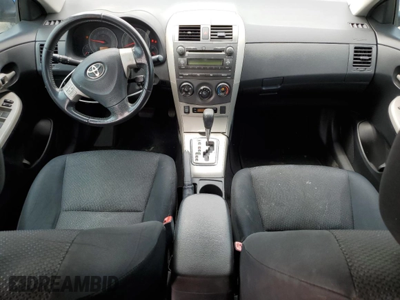 2010 Toyota Corolla with VIN 1NXBU4EE7AZ343242, listed as a Copart auction lot 54012125 with 196,604 mi miles and Salvage Title. Bid and sale history available at carsss.com. Image 8.