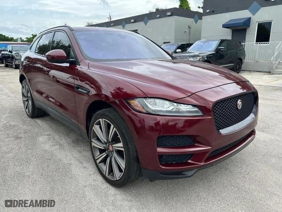 2017 Jaguar F-PACE 35t Prestige with VIN SADCK2BV2HA077734, listed as a Copart auction lot 84155494 with 75,342 mi miles and Non Repairable. Bid and sale history available at carsss.com. Image 4.