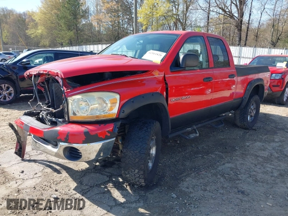 2006 Dodge 1500 SLT with VIN 1D7HU18N66S663136, listed as a IAAI auction lot 41911826 with 178,106 mi miles and . Bid and sale history available at DreamBid. Image 2.