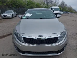 2011 Kia Optima EX with VIN KNAGN4A78B5127441, listed as a IAAI auction lot 41995129 with 57,145 mi miles. Bid and sale history available at carsss.com. Image 6.
