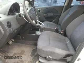 2007 Chevrolet Aveo LS with VIN KL1TD66657B722344, listed as a Copart auction lot 52046095 with 165,798 mi miles and Salvage title. Bid and sale history available at DreamBid. Image 7.