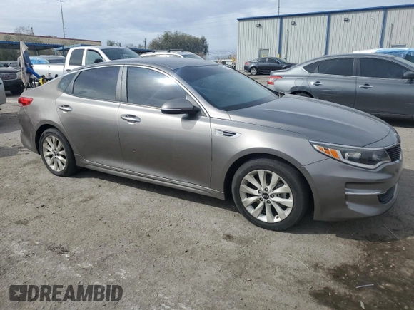 2016 Kia Optima LX with VIN 5XXGT4L39GG002437, listed as a Copart auction lot 47883825 with 126,134 mi miles and Salvage Title. Bid and sale history available at carsss.com. Image 4.