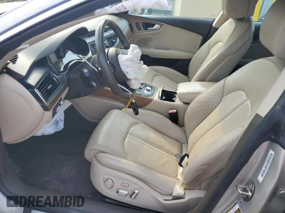 2017 Audi A7 Prestige with VIN WAU22AFC6HN012031, listed as a Copart auction lot 71198204 with 109,752 mi miles and Salvage Title. Bid and sale history available at carsss.com. Image 7.