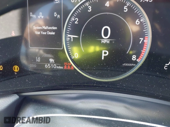 2025 Lexus NX with VIN JTJGDCAZ6S2016077, listed as a IAAI auction lot 41812436 with 6,510 mi miles. Bid and sale history available at carsss.com. Image 7.