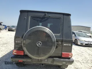 2015 Mercedes-Benz G-Class G 63 AMG with VIN WDCYC7DF7FX233725, listed as a Copart auction lot 49795855 with 114,731 mi miles and Salvage Title. Bid and sale history available at carsss.com. Image 6.