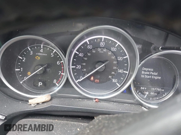 2016 Mazda CX-9 Grand Touring with VIN JM3TCBDY3G0117802, listed as a IAAI auction lot 42150821 with 157,760 mi miles and . Bid and sale history available at DreamBid. Image 7.