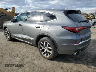 2023 Acura MDX w/Technology Package with VIN 5J8YE1H41PL001394, listed as a Copart auction lot 43087095 with 33,143 mi miles and Clean Title. Bid and sale history available at carsss.com. Image 2.