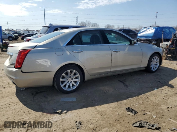 2014 Cadillac CTS Sedan RWD with VIN 1G6AP5SX9E0128240, listed as a Copart auction lot 52949005 with 56,018 mi miles and Clean Title. Bid and sale history available at carsss.com. Image 3.